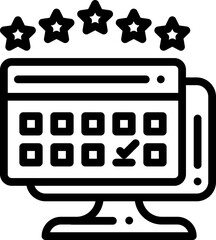Hotel Booking Online  Icon