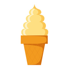 ice cream graphic print t-shirt, apparel, posters, background. Tasty frozen dessert. Summer graphic t shirt design
