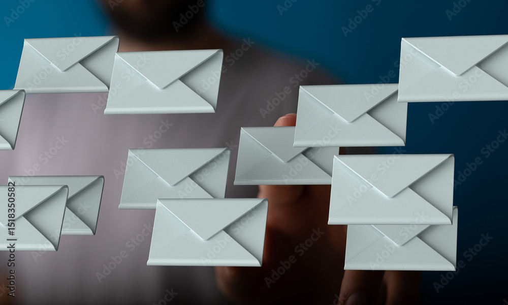 Aufkleber Digital inbox overflowing?  Tips and tricks for email management and organization.