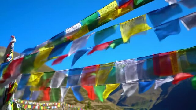 tibetan prayer flags