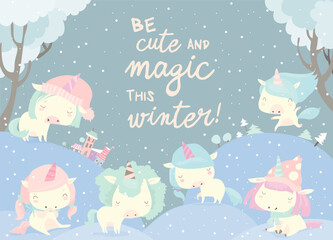 Hand-drawn cute cartoon animal poster templates, interesting children's flat vector illustrations, and cheerful festival backgrounds