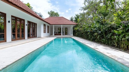Tropical Villa Poolside Luxury Home