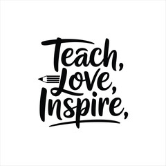 Tech Love Inspire SVG - Motivational Quote for Tech Lovers and Educators