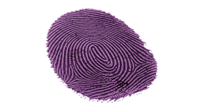 Isolated Fingerprint
