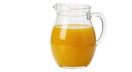 Isolated Pitcher of Orange Juice