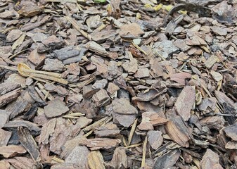 Wood chips.