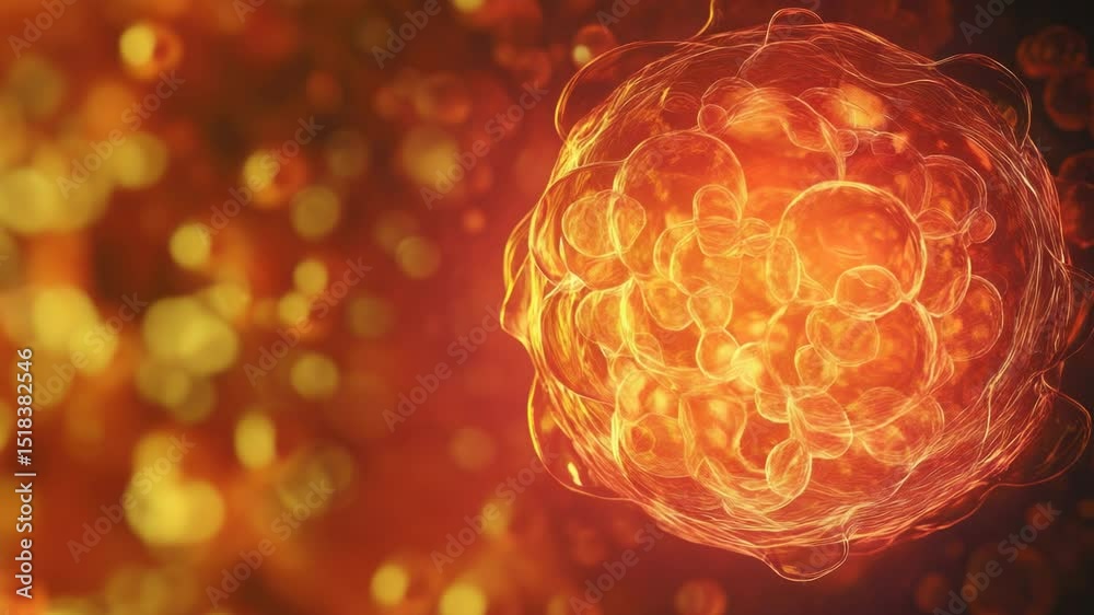 Poster flaming sphere in slow motion, perfect for illustrating intense heat or energetic scenes