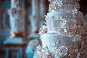 High Quality Picture of Luxury Wedding Cake, Exclusive HighEnd Design