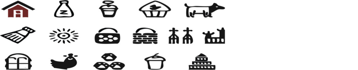 Animals icons collection Thin line animal icons set Vector. Pet outline icon set. care, veterinary, vet, healthcare. Outline icon collection. Linear animals symbols. Editable stroke. Vector.