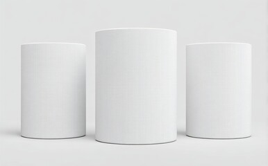 The PNG image features a white podium product displayed on a transparent 3D background with an empty step and presentation stand platform