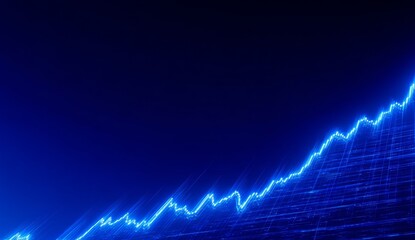 Business success is represented by a growth up arrow sign in graphic design, often used in illustration concepts for web banners, featuring abstract direction icons and symbols that signify market