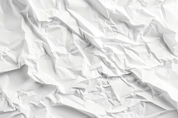 High Resolution Picture of White Wrinkled Art Paper Background for Design Your Texture Concept