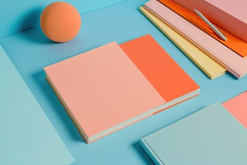 High Resolution Image of Creative Stationery Mockup