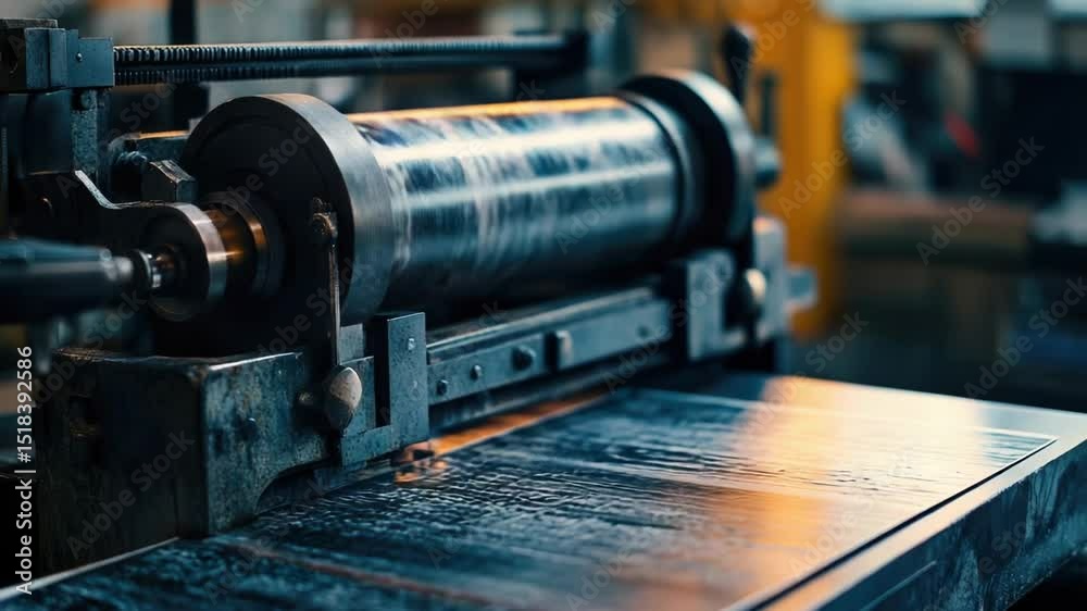 Poster a device sitting on a desk or workbench