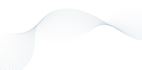 Abstract wavy lines Isolated background design. Wave modern stream transparent background.
