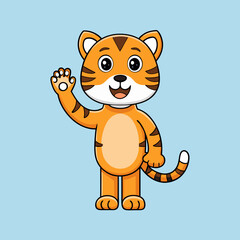 cat, cartoon, animal, vector, illustration, tiger, kitten, pet, feline, fun, tail, animals, mammal, funny, fur, drawing, toy, character, cute, art, pets, domestic, baby, cheerful, kitty