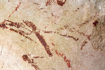 Ancient cave art depicting prehistoric animals discovered in a remote location, showcasing early human creativity and communication