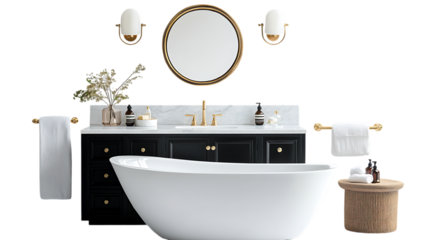 modern bathroom interior