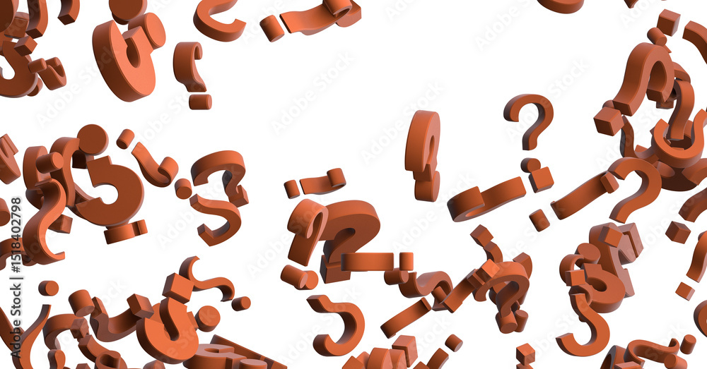 Poster Question marks Quiz doubt survey faq public poll.