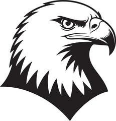 eagle head vector