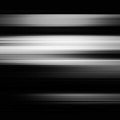 Fototapeta premium Black and white stripe abstract background. Motion lines effect.