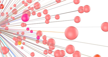 Abstract futuristic - technology with polygonal shapes on dark blue background.