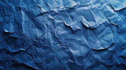 Fototapeta premium Abstract blue paper texture surface background.