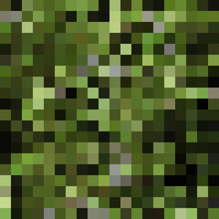 Colorful abstract mosaic background. Pixel effect. Camo and camouflage.