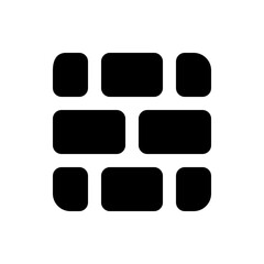 Black recycling depot icon with white recycling symbol inside a building structure vector illustration