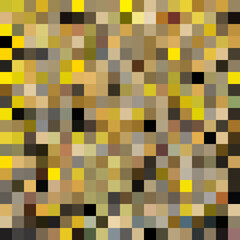 Colorful abstract mosaic background. Pixel effect. Camo and camouflage.