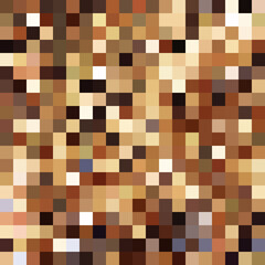 Colorful abstract mosaic background. Pixel effect. Camo and camouflage.