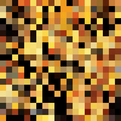 Colorful abstract mosaic background. Pixel effect. Camo and camouflage.
