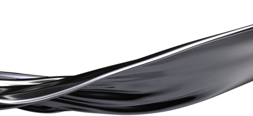 Abstract Black Wave Flow