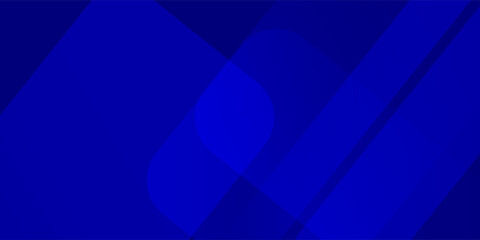 Obraz premium Abstract blue background with glowing geometric lines. Modern blue gradient square shape design.