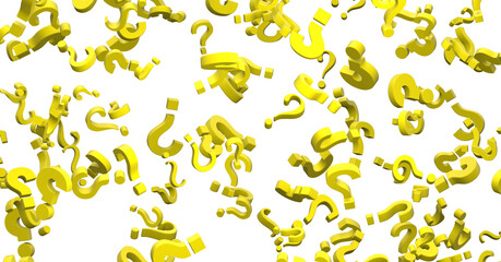 question mark symbols for FAQ, information,