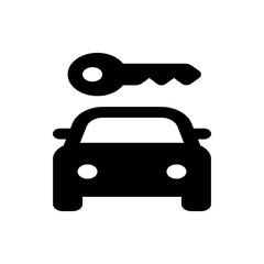 A simple black silhouette of an airplane viewed from above with its wings and tail visible clearly