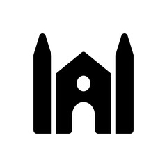 Illustration of a black rounded square containing the white letters am in a bold sans serif typeface design