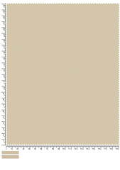 Close up of Beige Woven Fabric with Ruler and Color Swatches for Design and Manufacturing