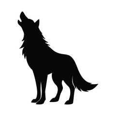 vector illustration of wolf