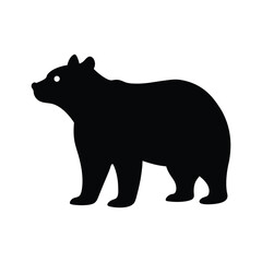 vector illustration of a bear
