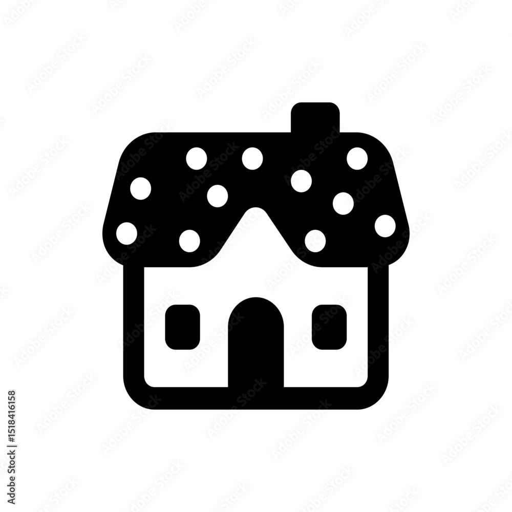 Poster three vertical symbols with two wavy arrows pointing down and a bracket with circles 100 characters