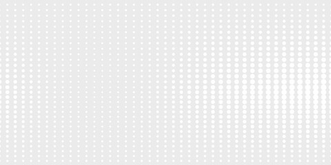 Dot white gray wave light technology texture background. Abstract big data digital concep halftone arts