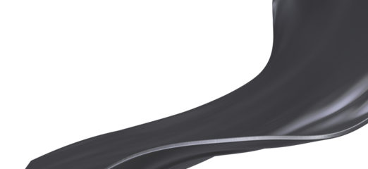 Abstract Black Wave Background