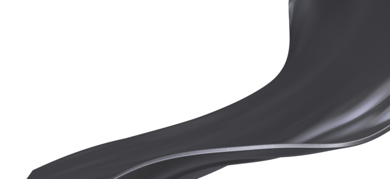 Abstract Black Wave Background