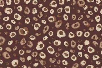 Obraz premium Abstract organic shapes in neutral color