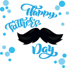 Cute Happy Father’s Day Poster