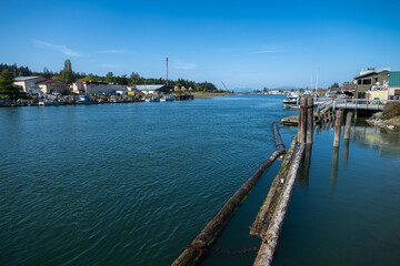 Channel in Front of La Conner, Washington State