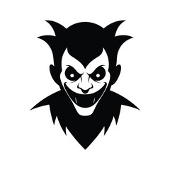 black and white mask