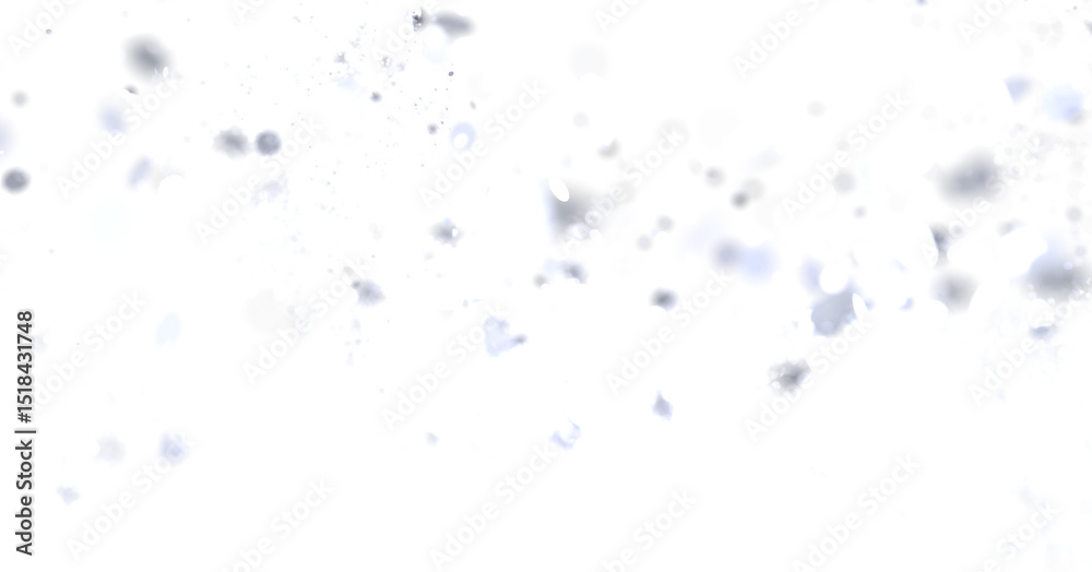Poster floating grey particles on white. perfect for overlay or background. high-resolution texture.