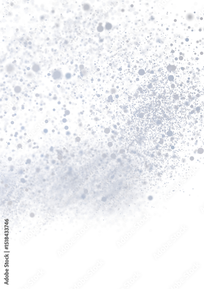 Poster Floating grey dust particles, abstract background. Perfect for design projects needing a subtle texture.